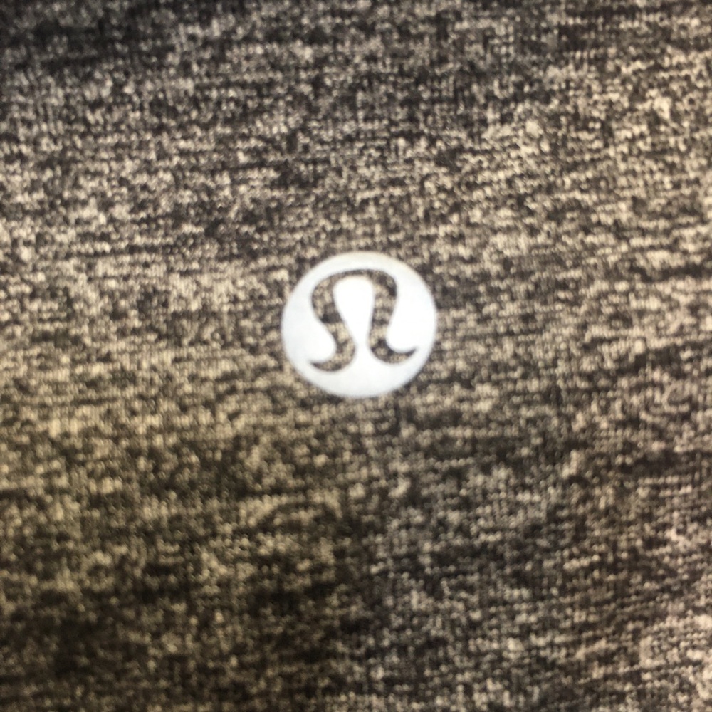 Lululemon Leggings Size 6 Marled Gray Workout Gym Yoga Pilates Sporty Athletic - Picture 7 of 8